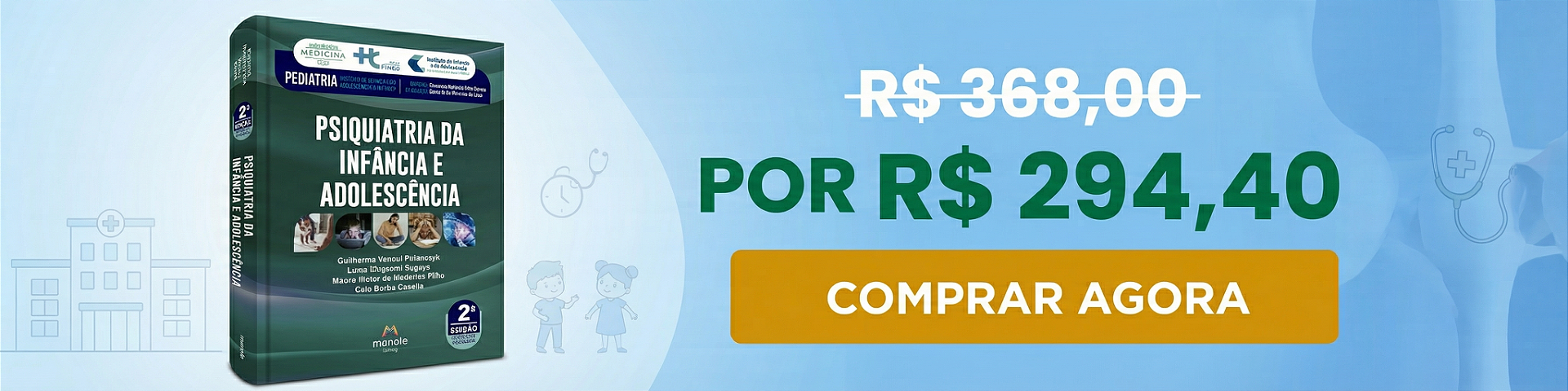 Psiquiatria da Infância e da Adolescência USP 2026 2a. Edição