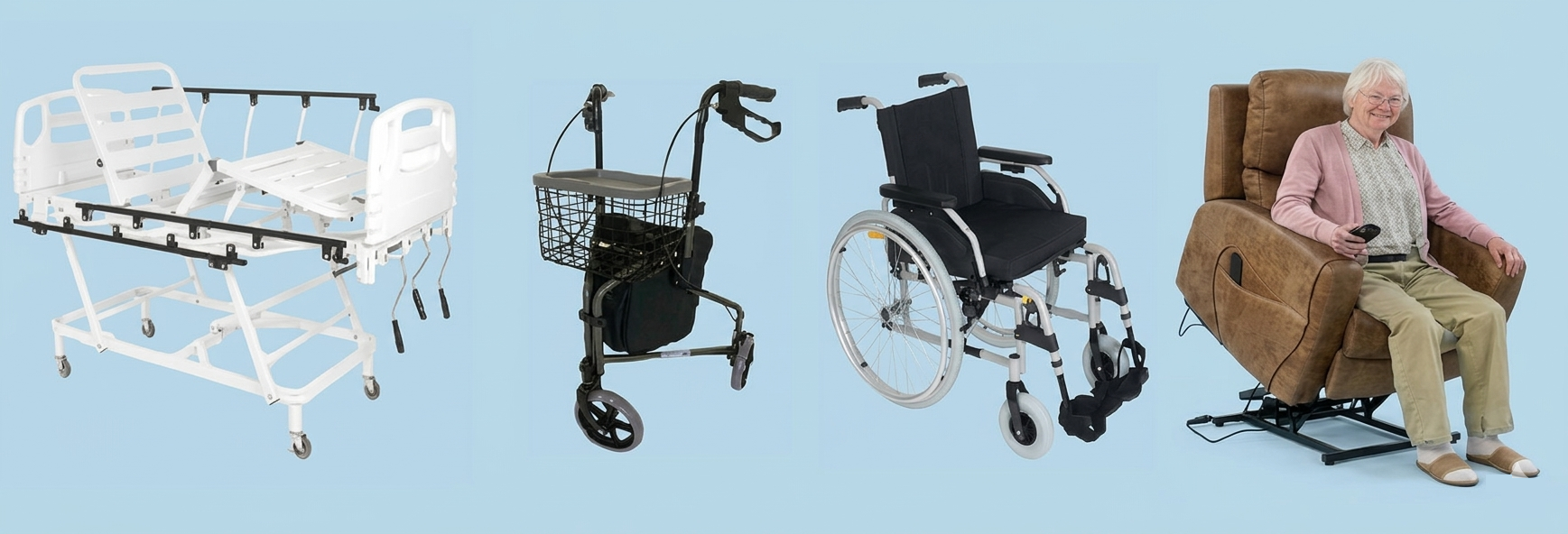 Cama Hospitalar Cadeira de Rodas