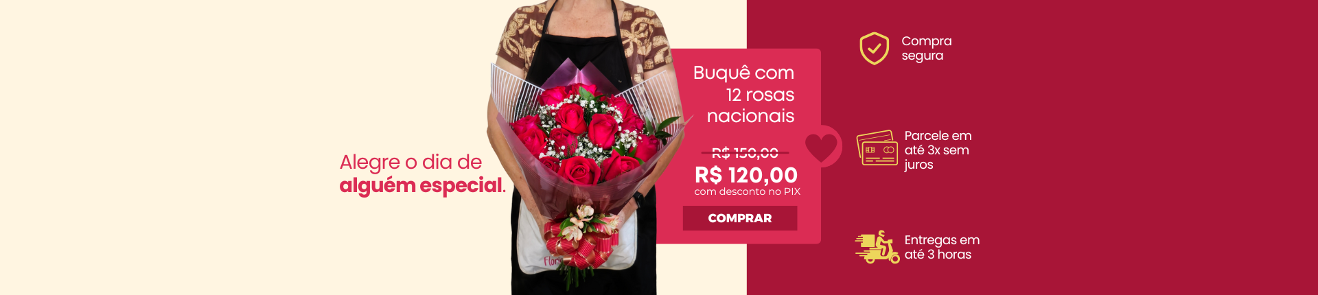Buquê Rosas Nacionais