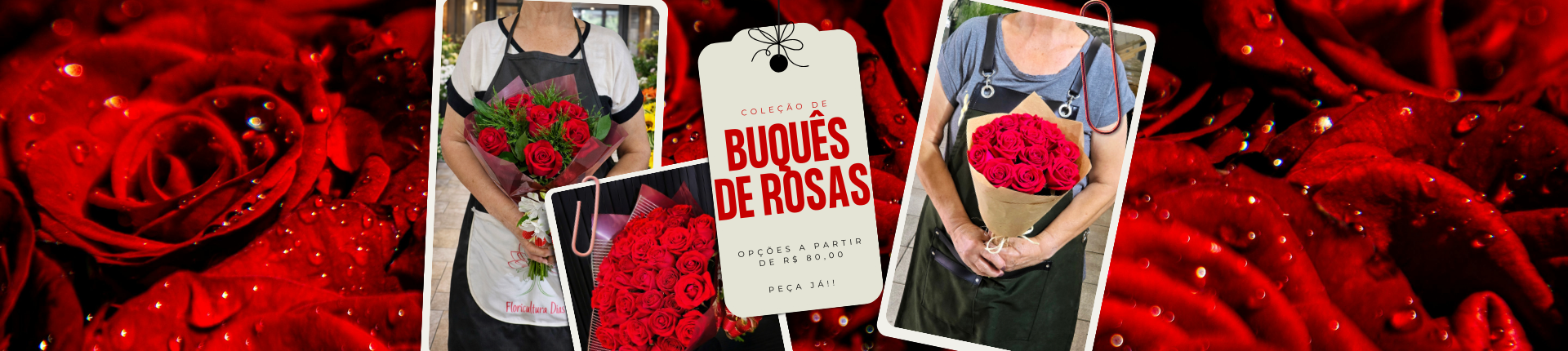Coleção Buquê de Rosas
