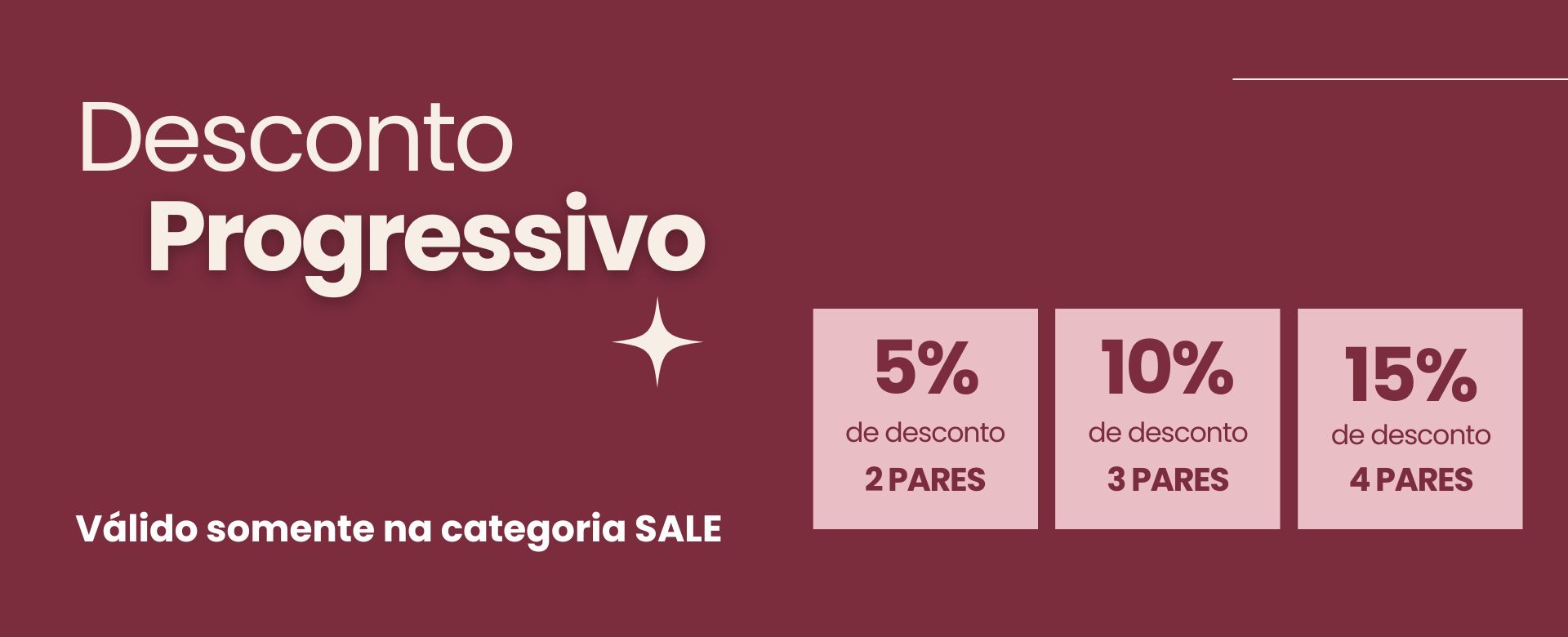 Desconto Progressivo