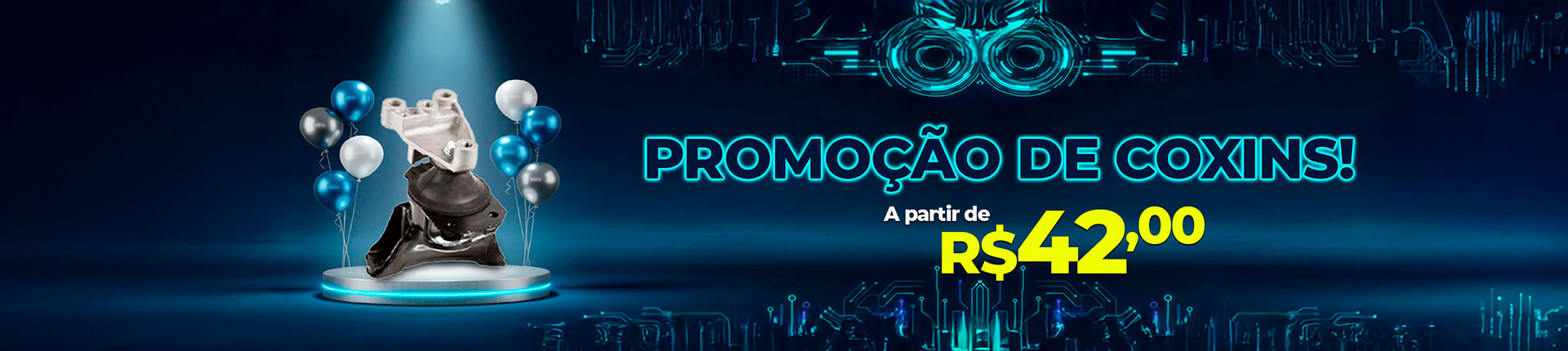 Coxim Promo Aniversário