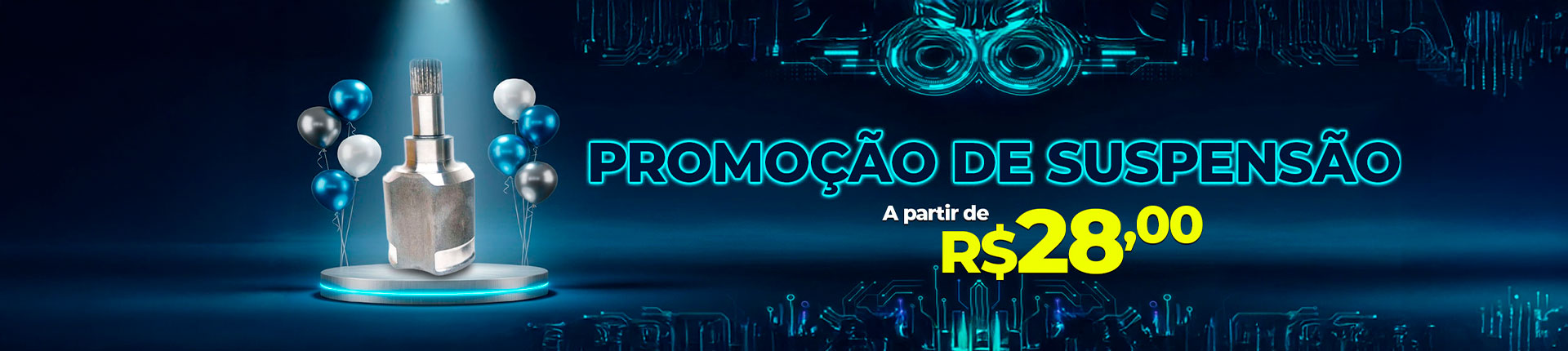 Banner Suspensão
