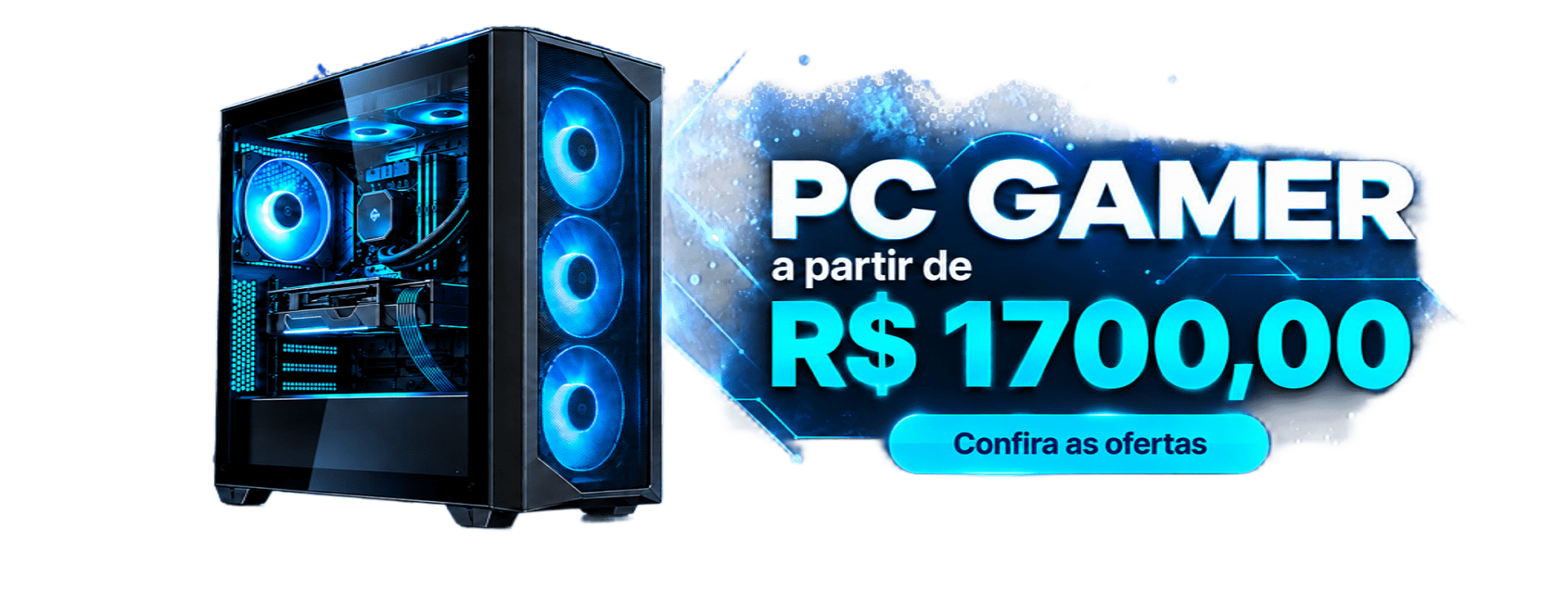 PC GAMER a partir de R$ 1700,00