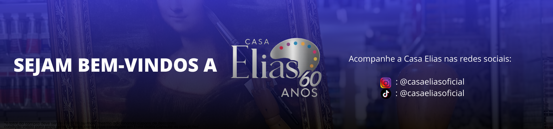 Boas Vindas @desktop