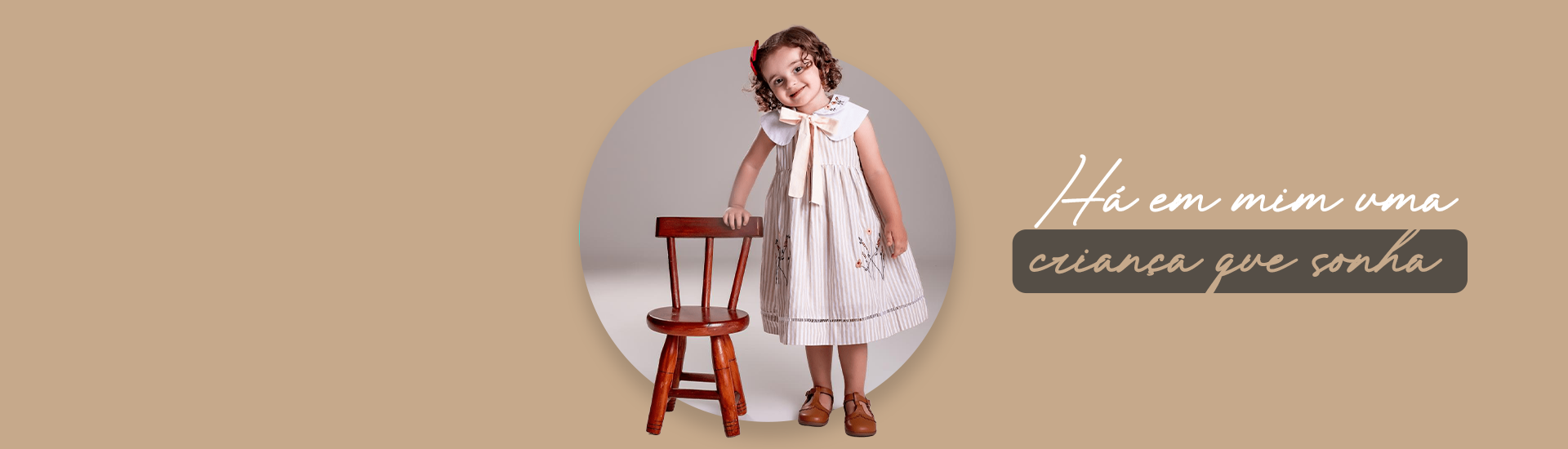 Há em mim uma criança que sonha.