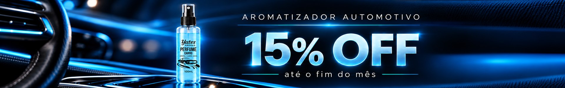 Promoção Aromatizadores 15%