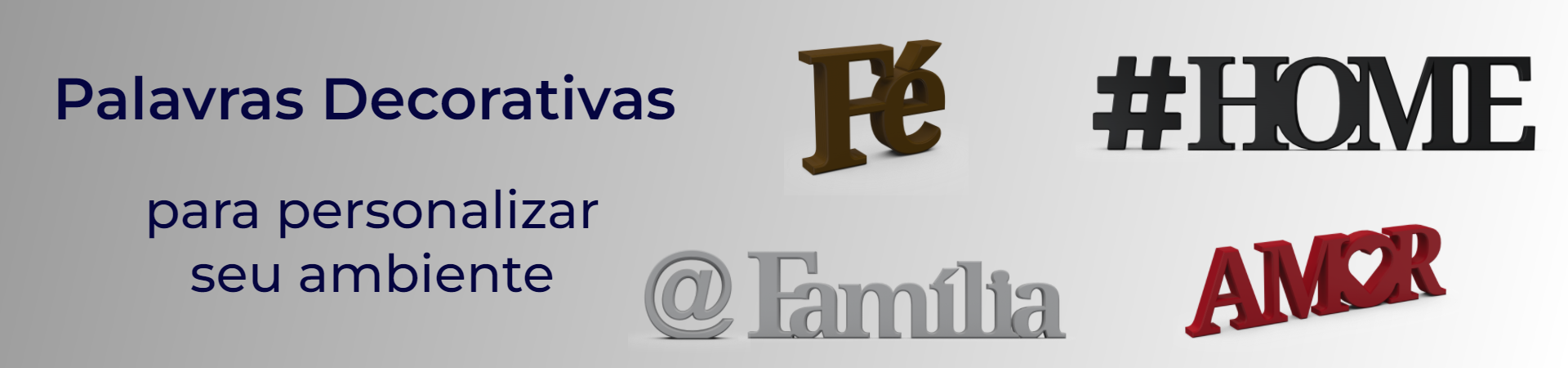 Palavras Decorativas