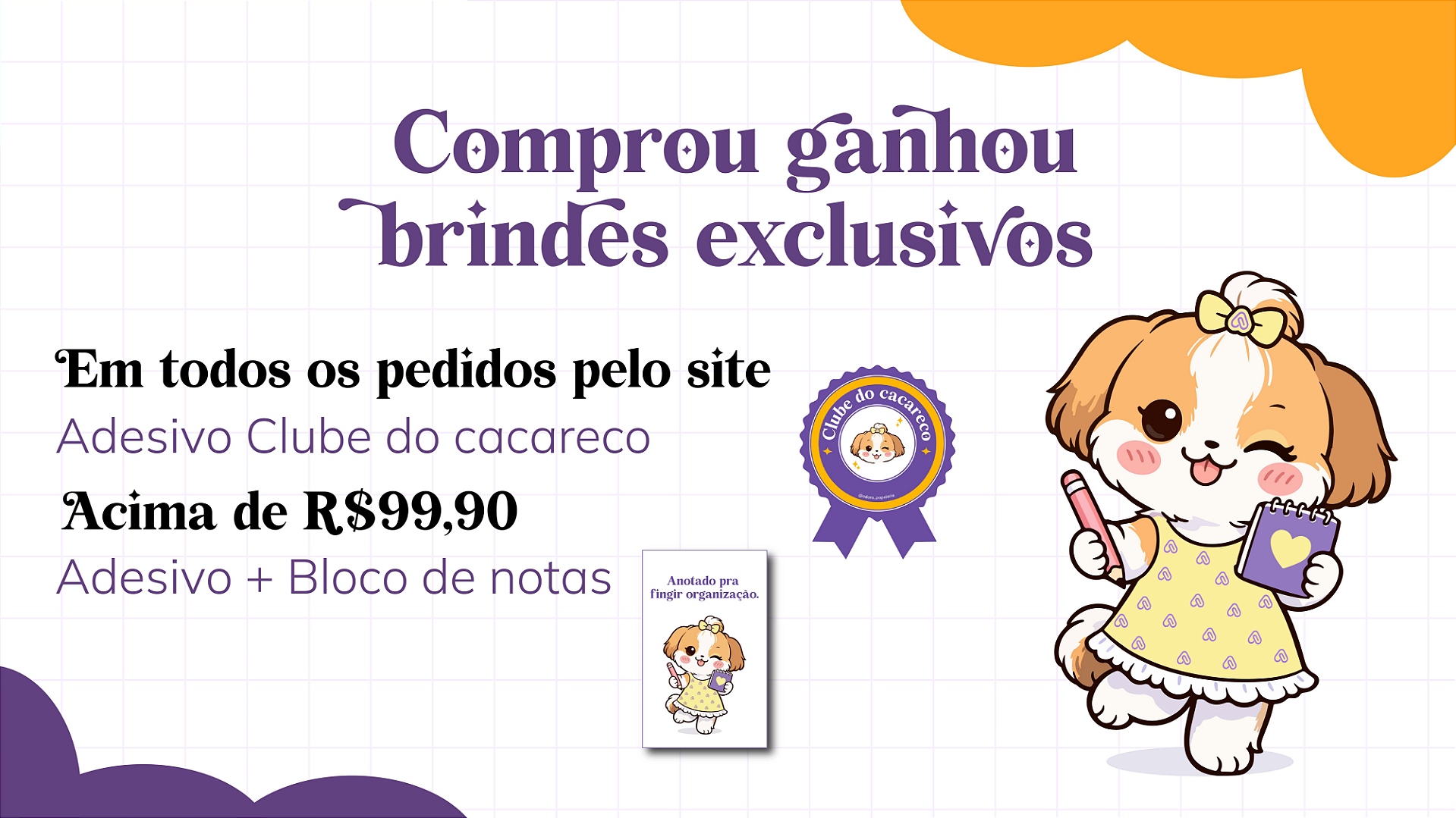 Comprou ganho brinde