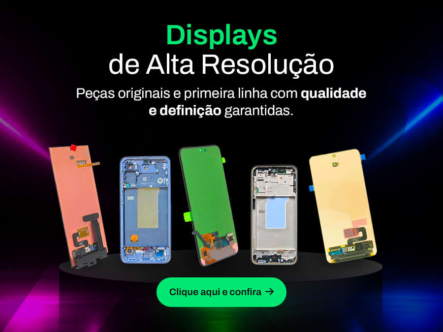 Displays de Alta Resolução mobile