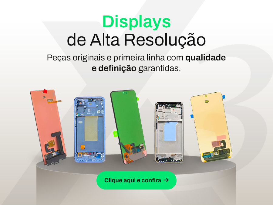 Displays de Alta Resolução mobile