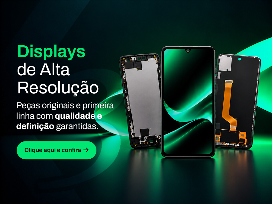 Displays de Alta Resolução mobile