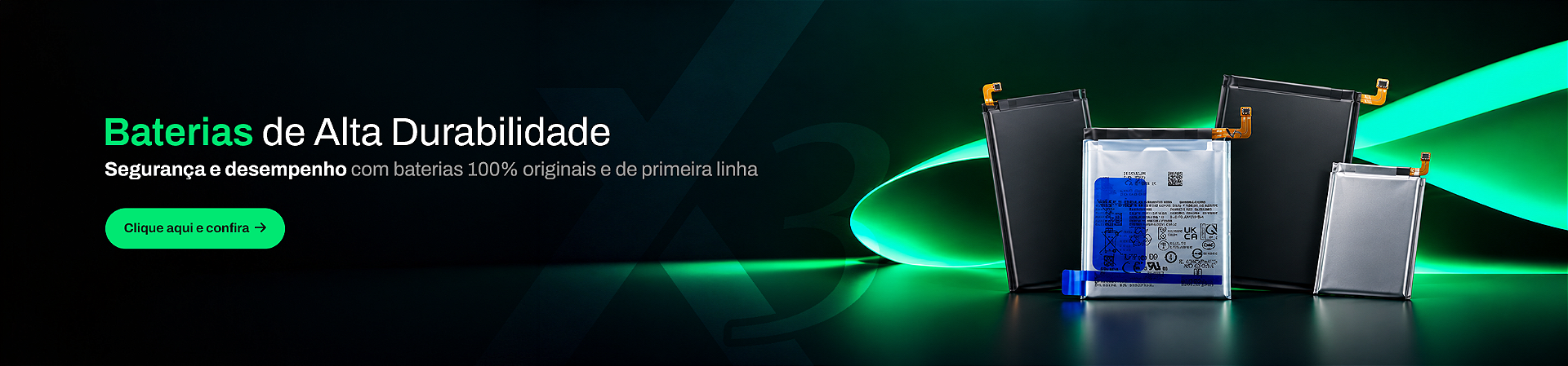 Baterias Alta Durabilidade
