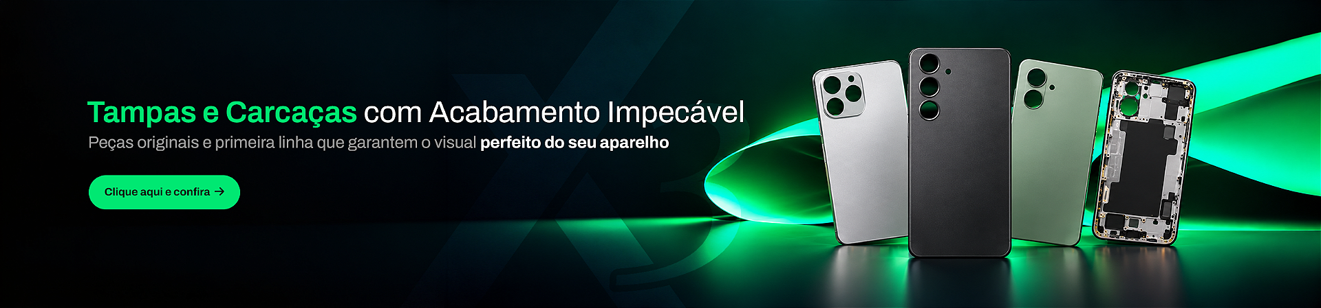 Tampas e Carcaças