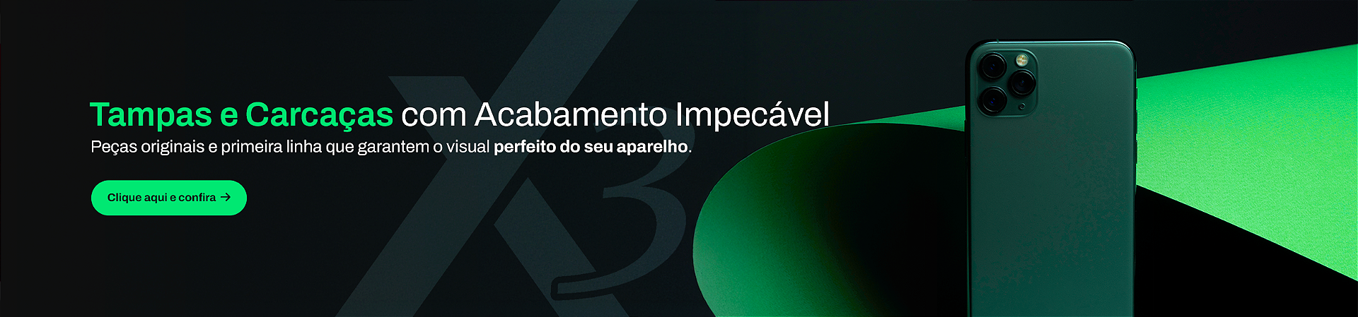 Tampas e Carcaças