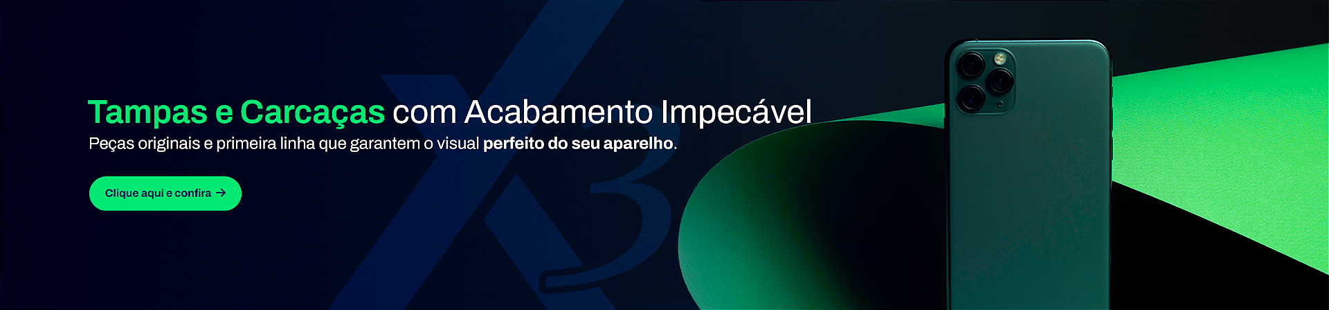 Tampas e Carcaças