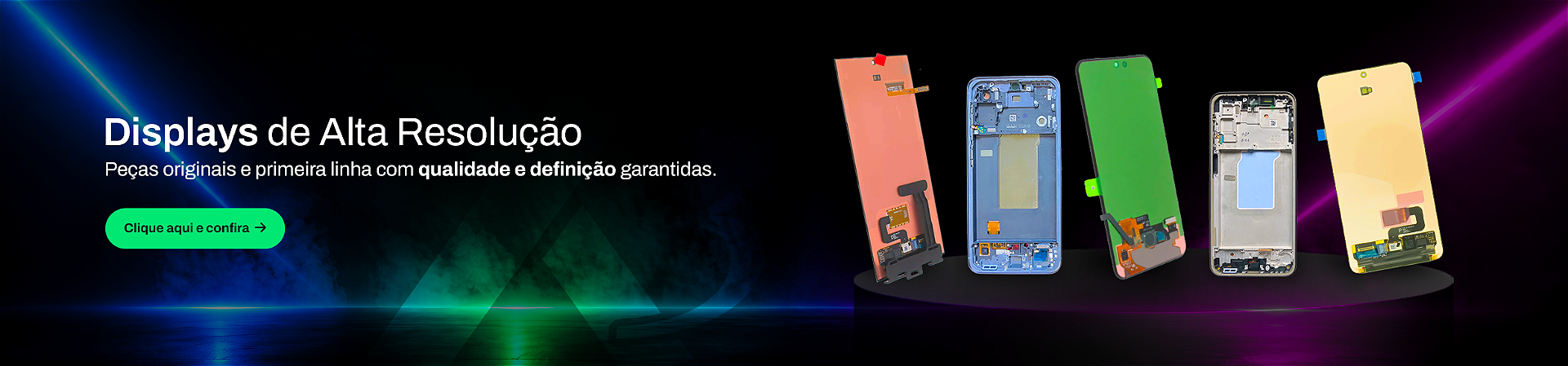 Displays de Alta Resolução