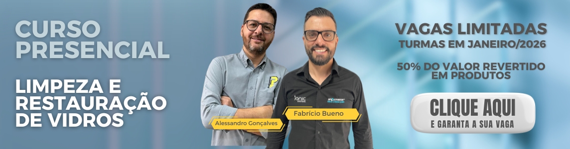 Curso de Restauração e Limpeza de Vidro