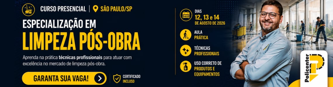 Limpeza pós obra São Paulo