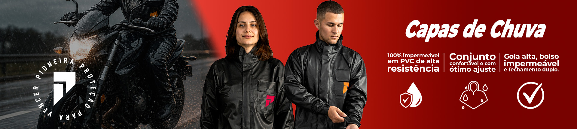 Capas de chuva