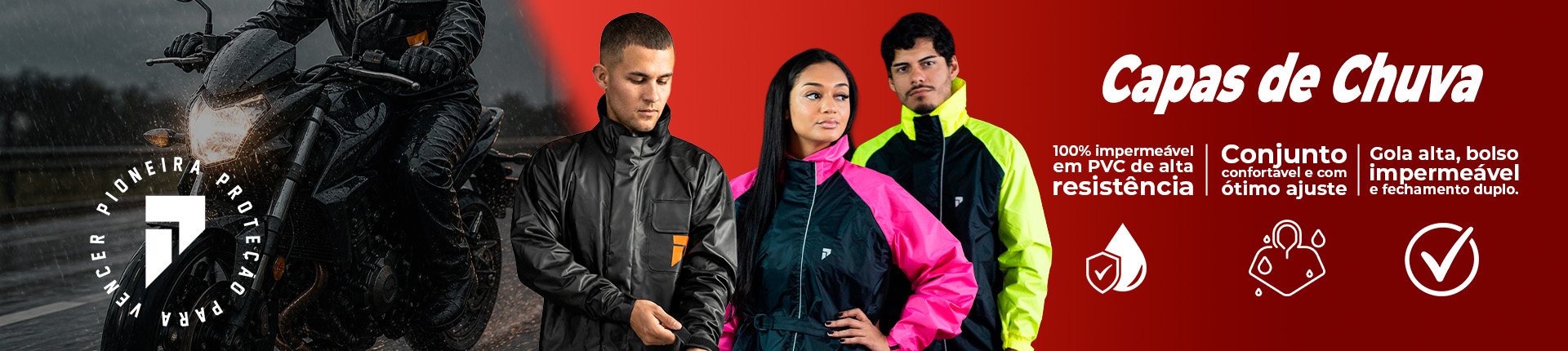 Capas de chuva