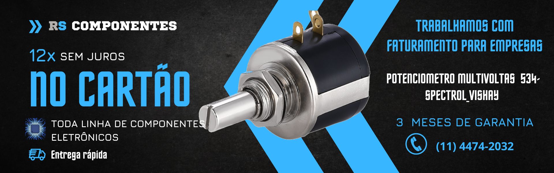 Potenciometro 10k 534 specitrol