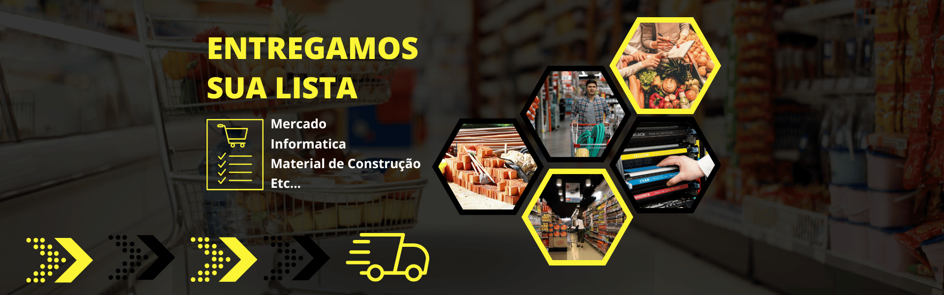 Entregamos sua Lista de Mercado