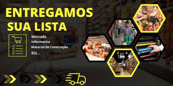 Entregamos sua Lista de Mercado mobile