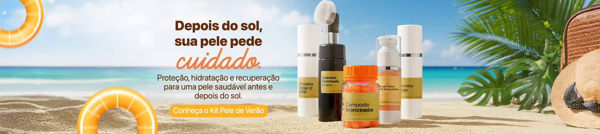 Kit Verão Pele