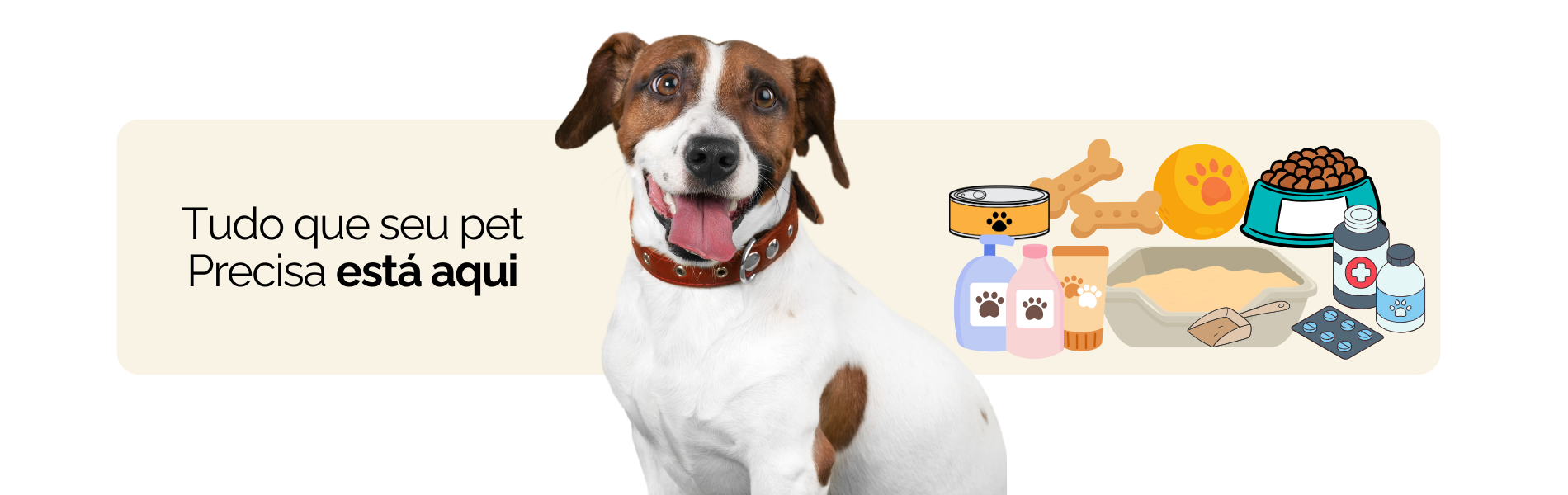 Banner tudo que seu pet precisa