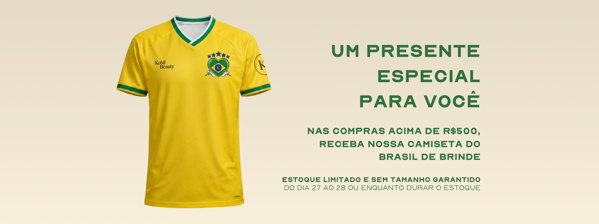 CAMISETA DO BRASIL
