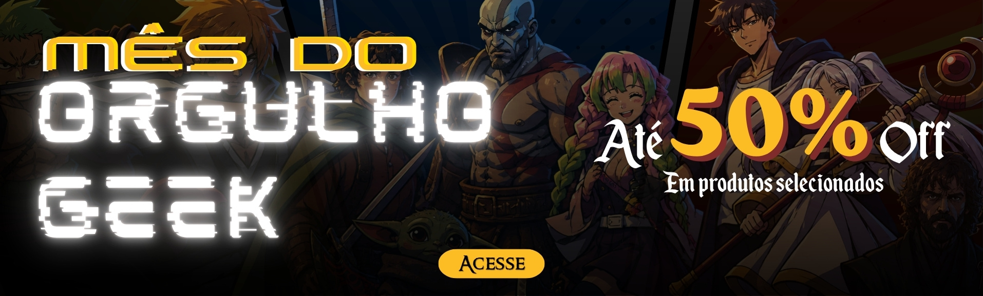 Mês Orgilho Geek 2026