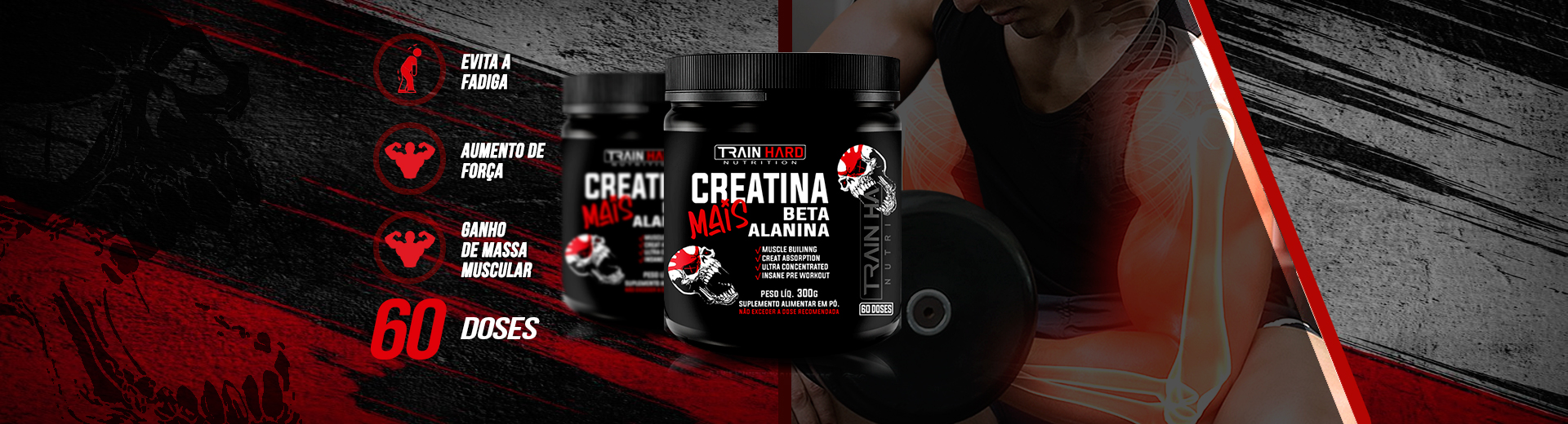 Creatina mais Beta Alanina