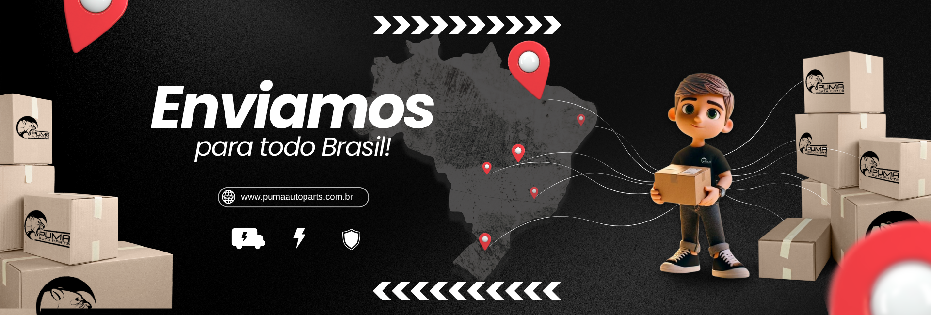 ENVIAMOS PARA TODOS O BRASIL GUGA