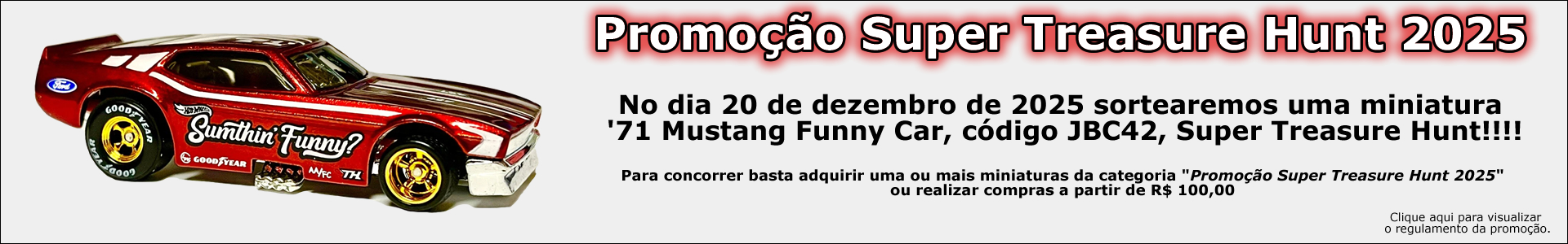 Promoção Super Treasure Hunt 2025