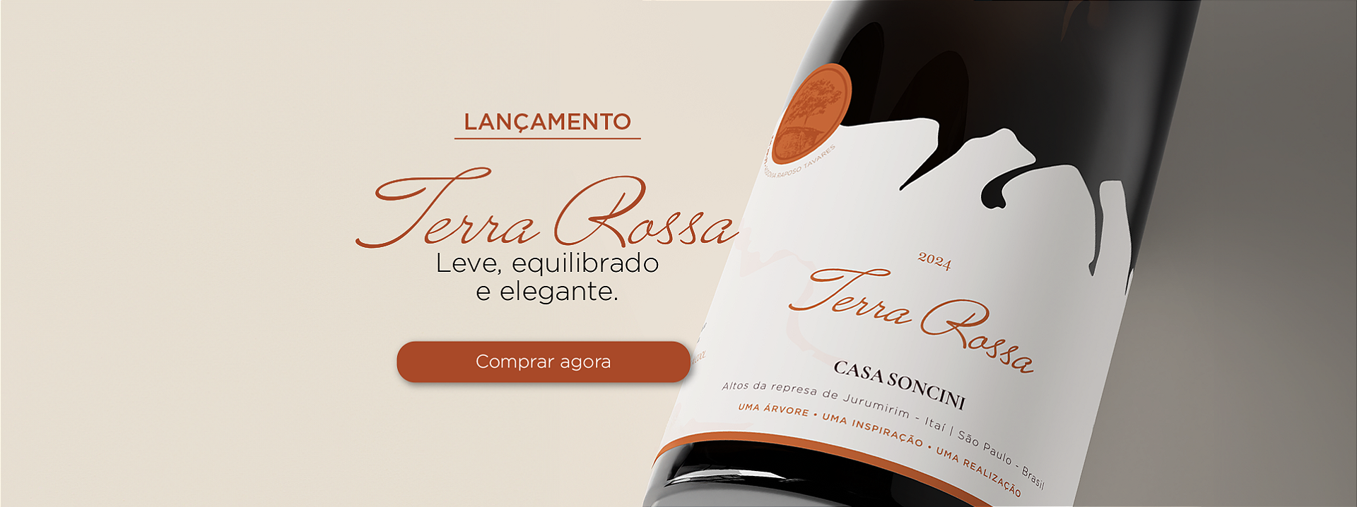 Banner Lançamento Terra Rossa
