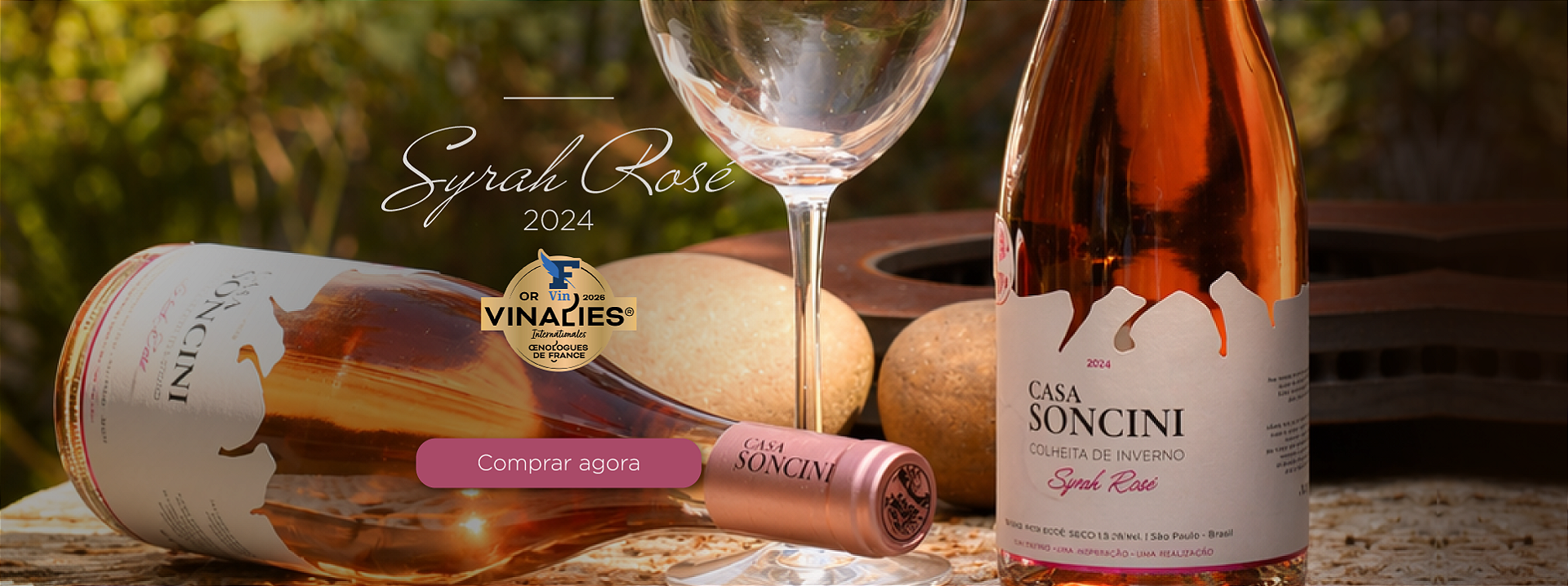 Banner Premiação Syrah Rosé