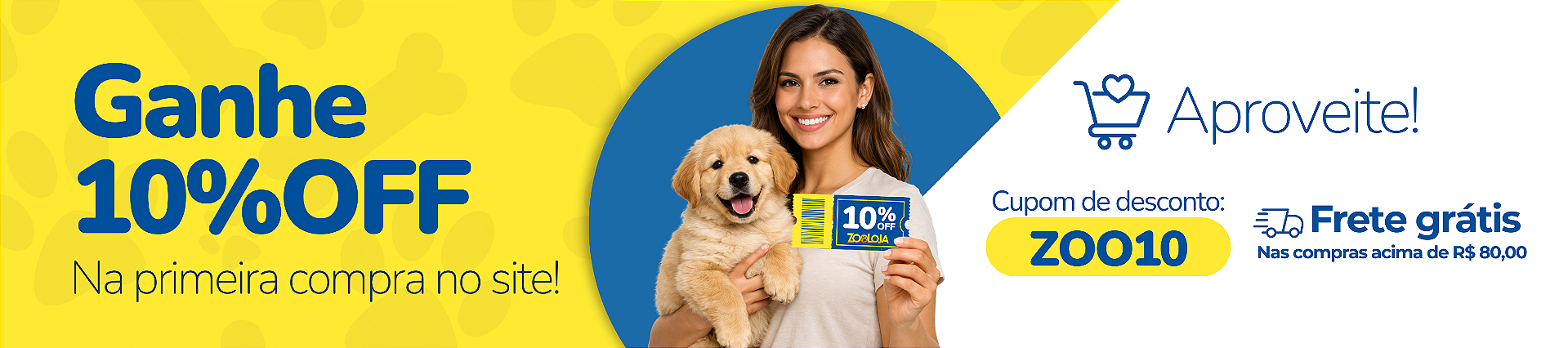 Full banner DESCONTO PRIMEIRA COMPRA