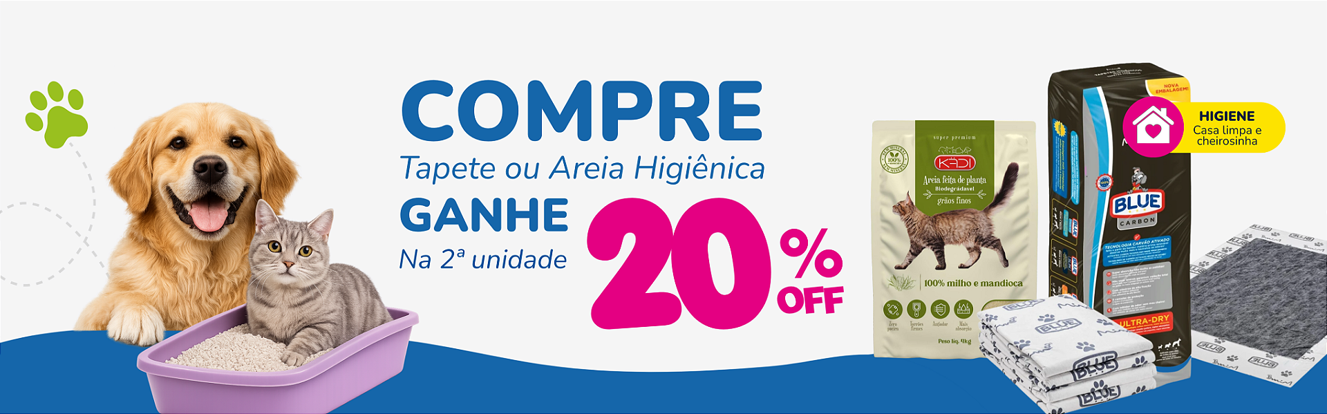 Full banner tapetes e areias