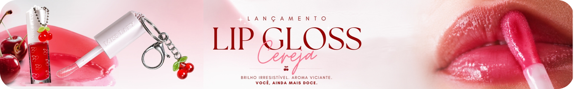 Lip Gloss Cereja