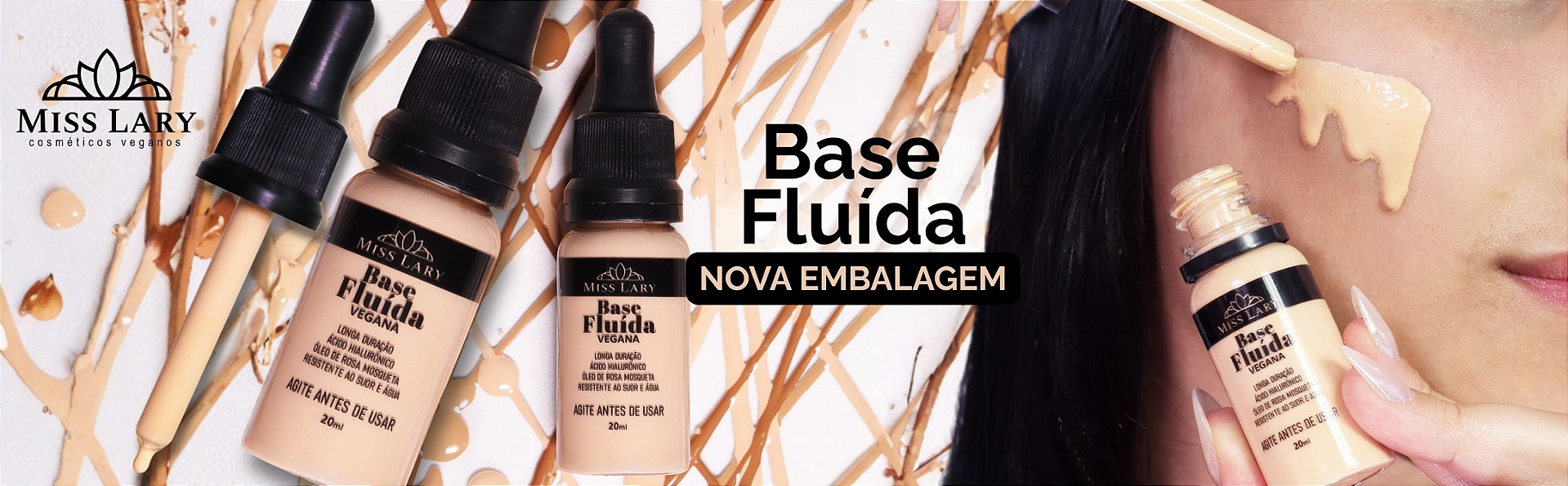 Base Fluída conta-gotas