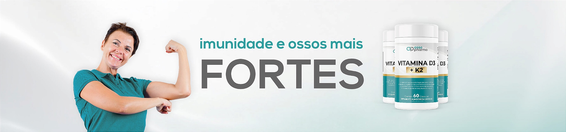 Vitamina D3 + K2 - Full Banner