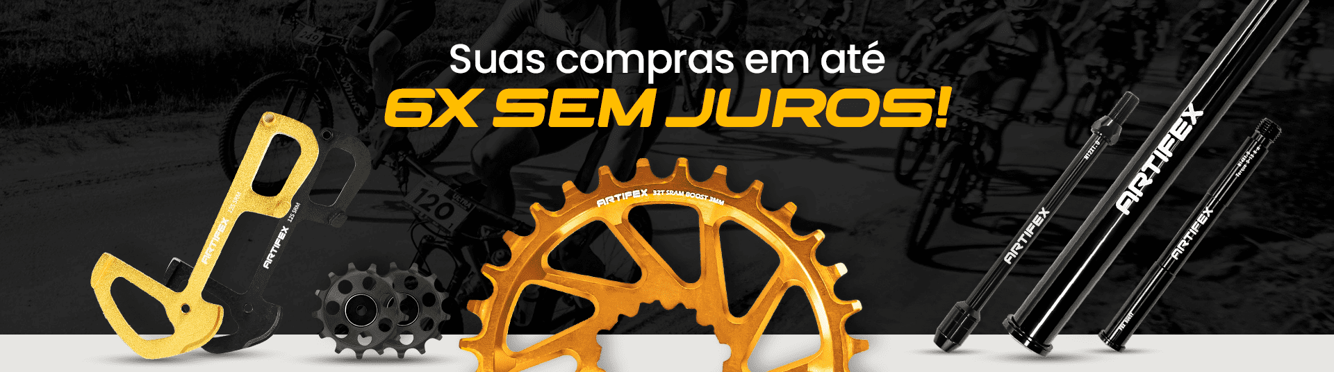 Suas compras em até 6x Sem juros