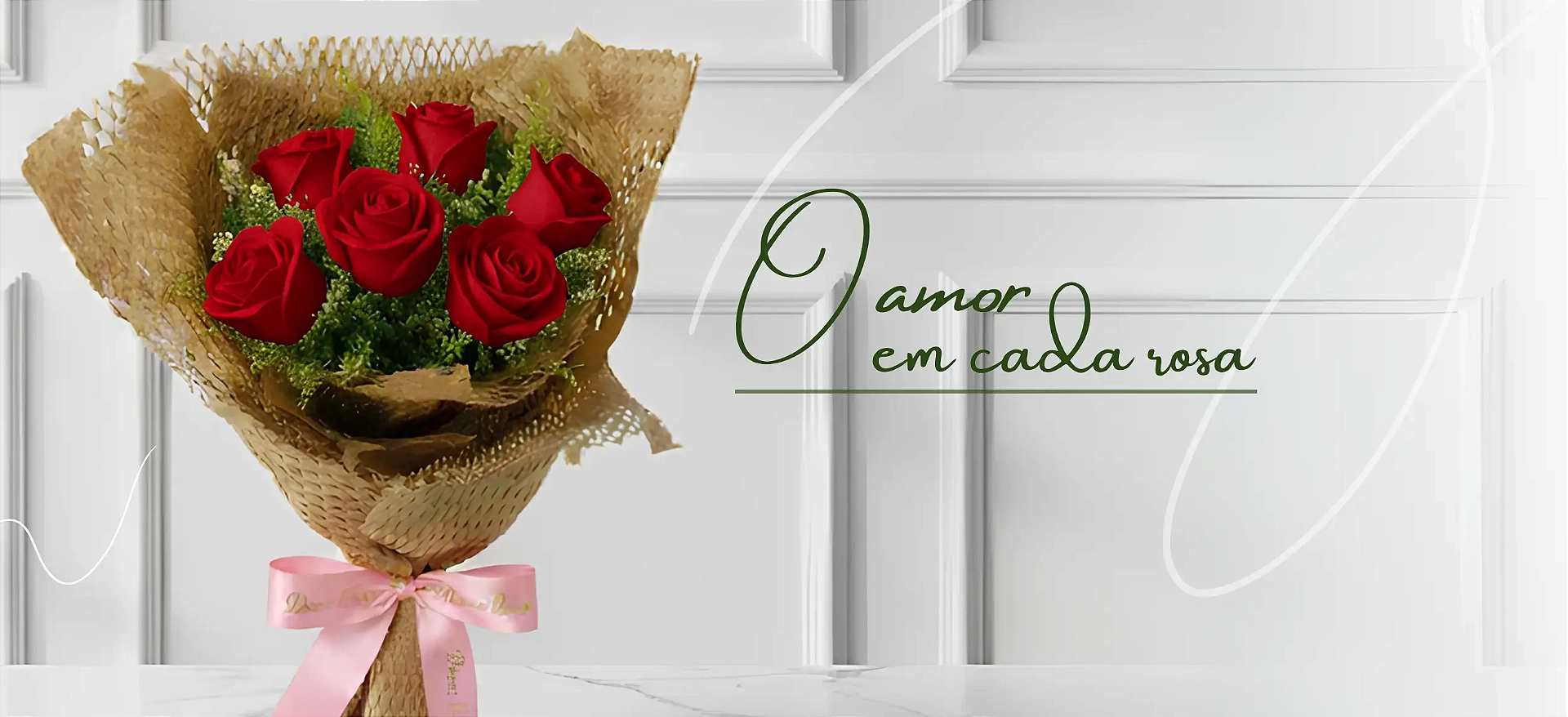 Banner - O Amor em Cada Rosa