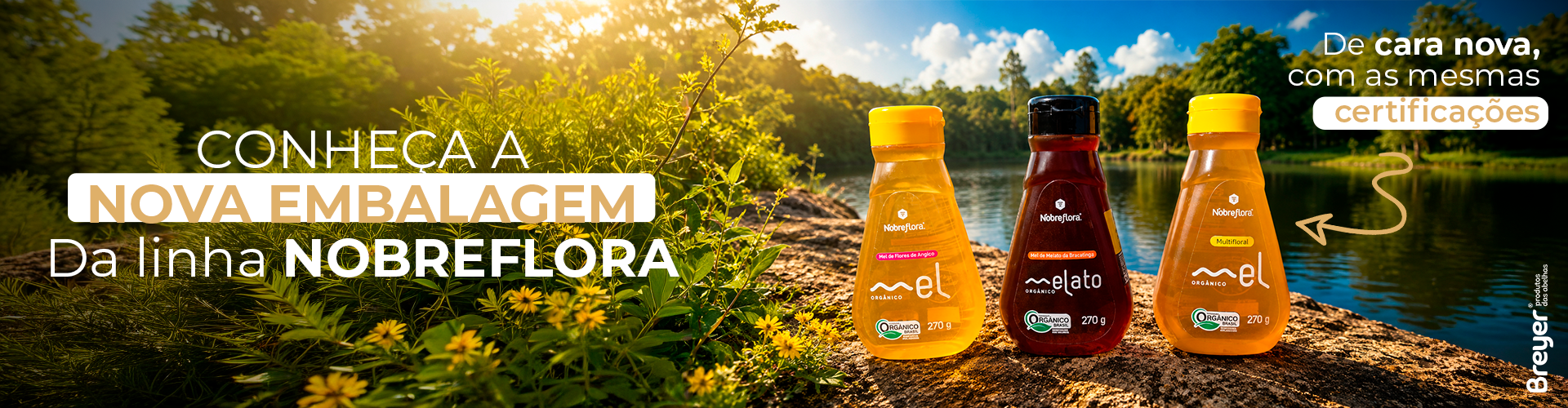 Nova Embalagem linha Nobreflora
