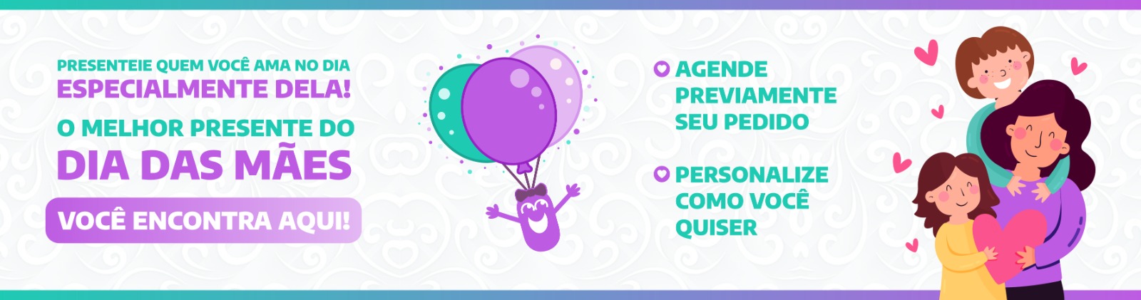 Banner Dia das Mães