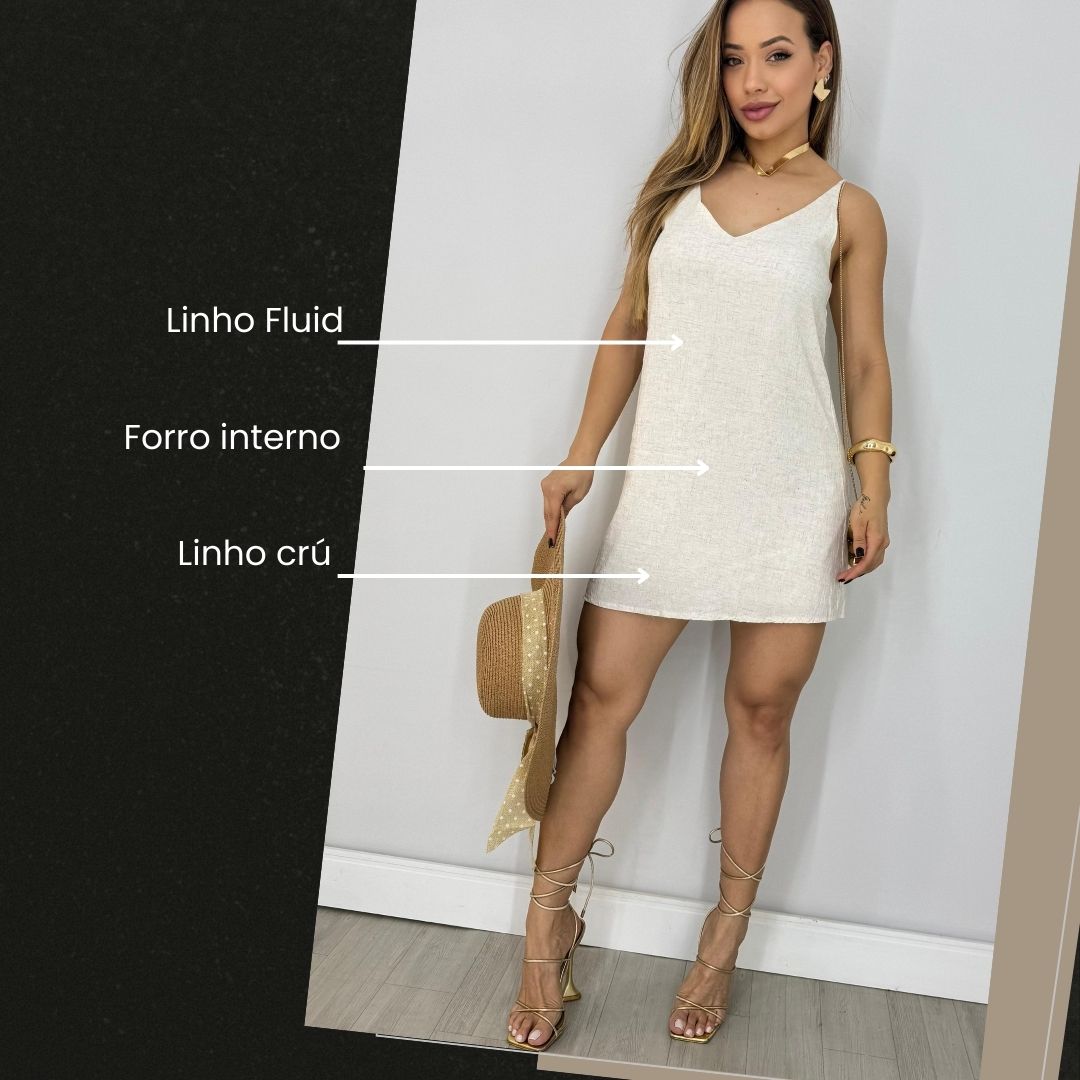 Vestido Linho