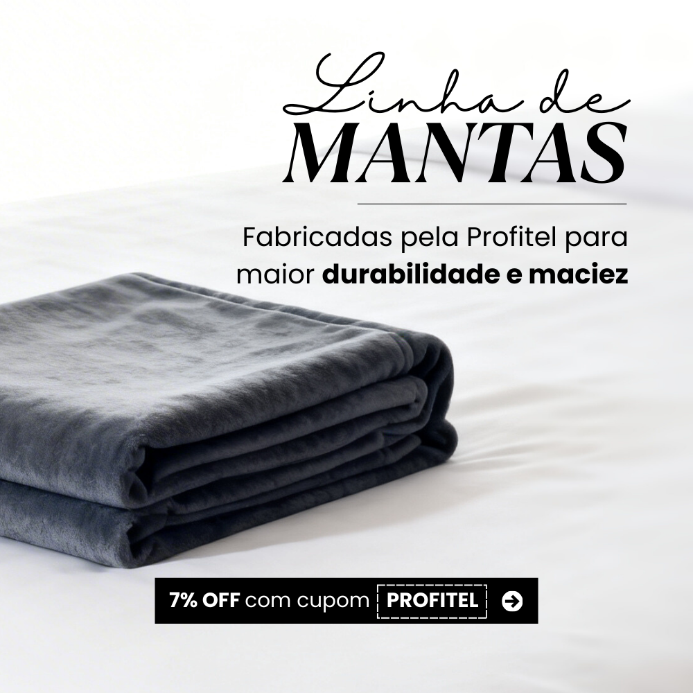 Linha Mantas 7%OFF [mobile]