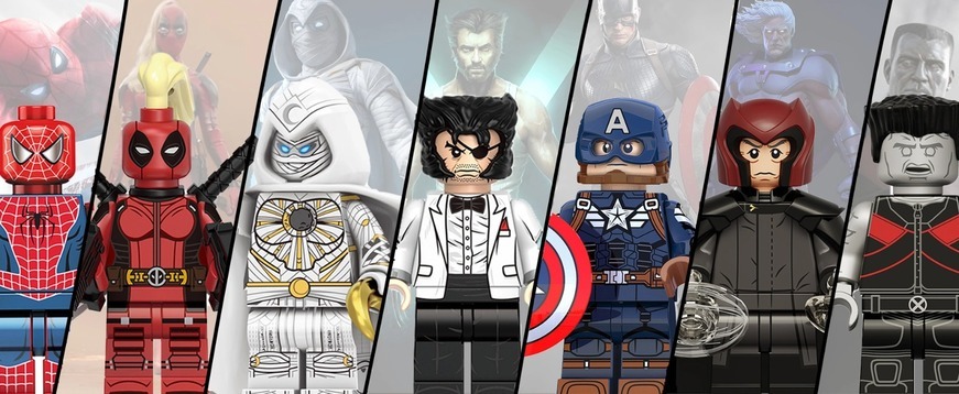 Banner Bloco de Montar Heroes
