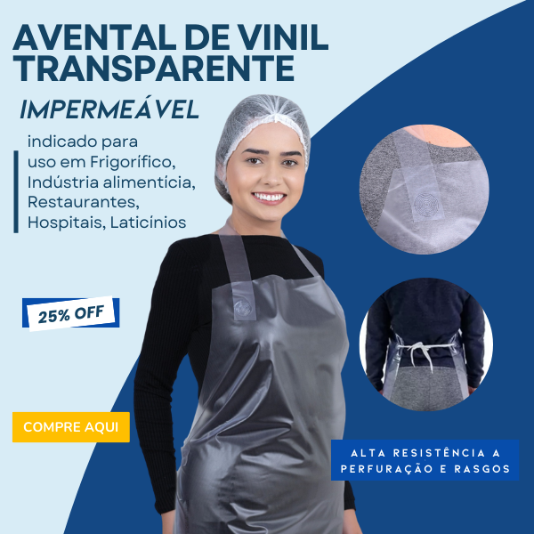 avental plastico impermeavel transparente prevemax mobile